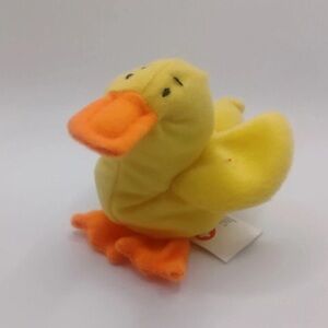 Mini yellow duck plush toy